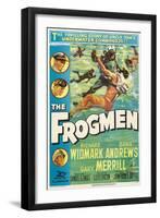 The Frogmen, 1951, Directed by Lloyd Bacon-null-Framed Giclee Print