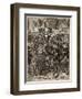 The Frolic of My Lord of Misrule, Illustration from 'Cassell's Illustrated History of England'-English School-Framed Giclee Print