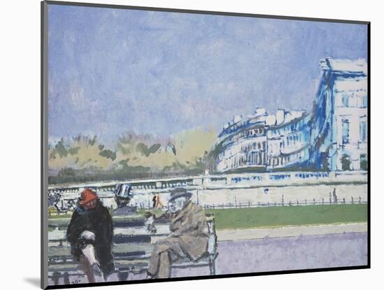 The Front at Hove (Turpe Senex Miles Turpe Senilis Amor)-Walter Richard Sickert-Mounted Giclee Print