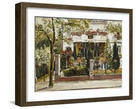 The Front Garden of the Steinbart Villa in Berlin-Max Slevogt-Framed Giclee Print