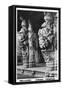 The Front Hall of a Hindu Temple, Vellore, India, C1925-null-Framed Stretched Canvas