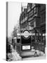 The Front of Staples Inn and the Entrance to Holborn Underground Station Central London-null-Stretched Canvas