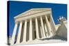 The Front of the US Supreme Court in Washington, Dc.-Gary Blakeley-Stretched Canvas