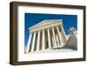 The Front of the US Supreme Court in Washington, Dc.-Gary Blakeley-Framed Photographic Print