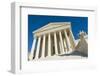 The Front of the US Supreme Court in Washington, Dc.-Gary Blakeley-Framed Photographic Print