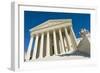 The Front of the US Supreme Court in Washington, Dc.-Gary Blakeley-Framed Photographic Print