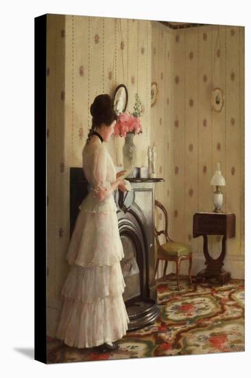The Front Parlor, 1913 (Oil on Canvas)-William McGregor Paxton-Stretched Canvas