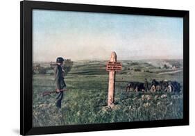 The Frontier Between Lithuania and the Soviet Union, World War II, 1942-null-Framed Giclee Print