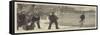 The Frost, Life Saving Apparatus for Rescuing Skaters-null-Framed Stretched Canvas