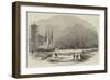 The Frost, the Thames at Billingsgate-Edwin Weedon-Framed Giclee Print