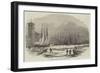 The Frost, the Thames at Billingsgate-Edwin Weedon-Framed Giclee Print