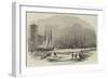 The Frost, the Thames at Billingsgate-Edwin Weedon-Framed Giclee Print