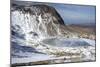 The Frozen Llyn Y Gadair Below Summit of Cyfrwy-Duncan Maxwell-Mounted Photographic Print