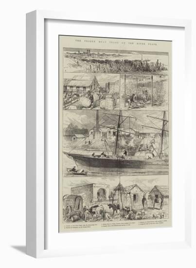The Frozen Meat Trade of the River Plate-null-Framed Giclee Print