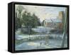 The Frozen Moat, Bedfield-Timothy Easton-Framed Stretched Canvas