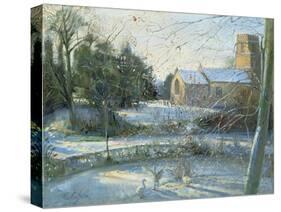 The Frozen Moat, Bedfield-Timothy Easton-Stretched Canvas