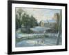 The Frozen Moat, Bedfield-Timothy Easton-Framed Giclee Print