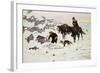 The Frozen Sheepherder-Frederic Sackrider Remington-Framed Premium Giclee Print