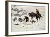 The Frozen Sheepherder-Frederic Sackrider Remington-Framed Premium Giclee Print