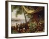 The Frst Mass in America-Pharamond Blanchard-Framed Giclee Print