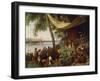 The Frst Mass in America-Pharamond Blanchard-Framed Giclee Print