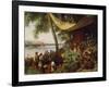 The Frst Mass in America-Pharamond Blanchard-Framed Giclee Print