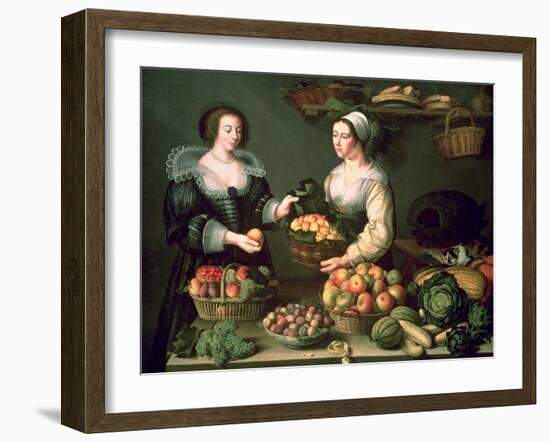 The Fruit and Vegetable Seller-Louise Moillon-Framed Giclee Print