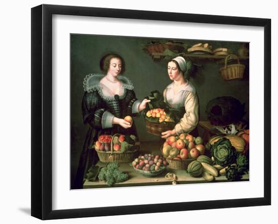 The Fruit and Vegetable Seller-Louise Moillon-Framed Giclee Print