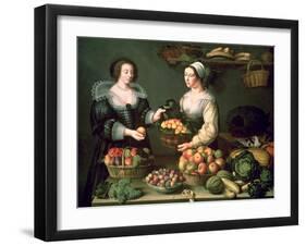 The Fruit and Vegetable Seller-Louise Moillon-Framed Giclee Print