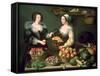 The Fruit and Vegetable Seller-Louise Moillon-Framed Stretched Canvas