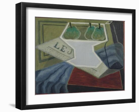 The Fruit Bowl, 1925-27-Juan Gris-Framed Giclee Print