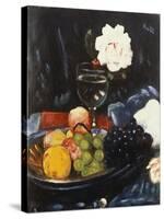 The Fruit Bowl-George Leslie Hunter-Stretched Canvas