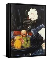 The Fruit Bowl-George Leslie Hunter-Framed Stretched Canvas
