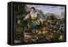 The Fruit Dealer-Vincenzo Campi-Framed Stretched Canvas