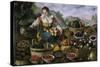 The Fruit Dealer-Vincenzo Campi-Stretched Canvas