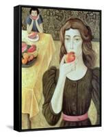 The Fruit Eaters-Patricia O'Brien-Framed Stretched Canvas