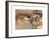 The Fruit Market-Arthur Melville-Framed Premium Giclee Print