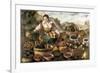 The Fruit Seller-Vincenzo Campi-Framed Premium Giclee Print