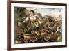 The Fruit Seller-Vincenzo Campi-Framed Premium Giclee Print