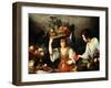 The Fruit Seller-Bernardo Strozzi-Framed Giclee Print