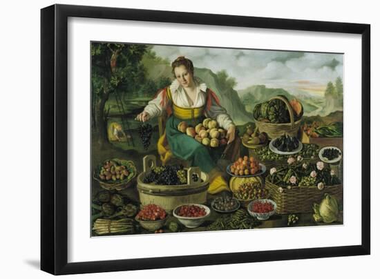 The Fruit Seller-Vincenzo Campi-Framed Giclee Print