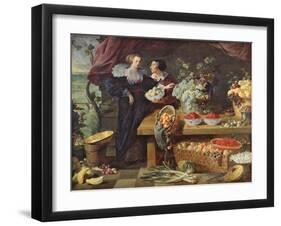 The Fruit Seller-Pierre Boucle-Framed Giclee Print