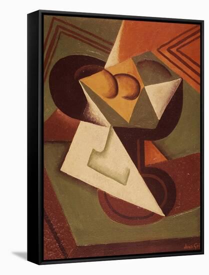 The Fruitbowl-Juan Gris-Framed Stretched Canvas