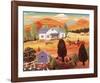 The Fruitful Land-Konstantine Rodko-Framed Art Print