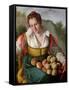 The Fruitseller-Vincenzo Campi-Framed Stretched Canvas