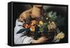 The Fruttaiolo or Boy with Basket of Fruit-Caravaggio-Framed Stretched Canvas