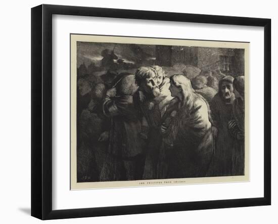 The Fugitives from Chicago-James Dawson Watson-Framed Giclee Print