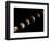 The Full Moon Slowly Loses its Fullness as the Earth's Shadow Crosses It-null-Framed Photographic Print