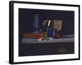 The Full Shelf, C.1891-John Frederick Peto-Framed Giclee Print