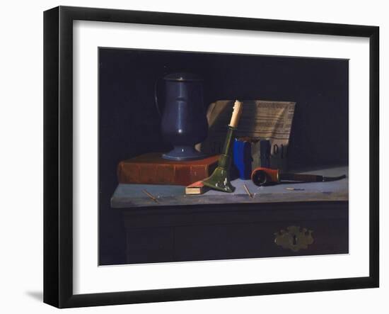 The Full Shelf, C.1891-John Frederick Peto-Framed Giclee Print